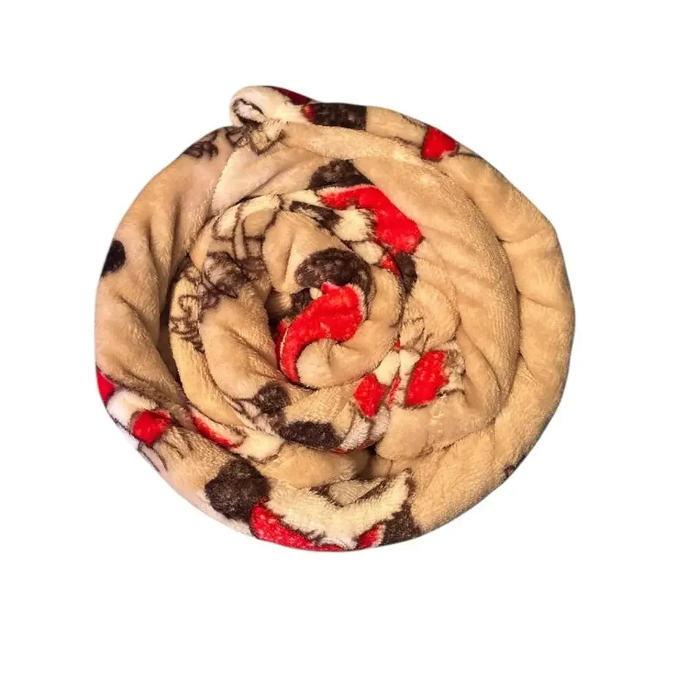 The Big One Disney Mickey Mouse Christmas Throw NWT